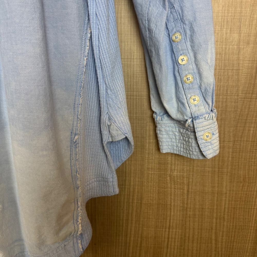 We the Free Cool N Clean Shirt Oversized Shirt Garment Dyed Size‎ Medium - Picture 14 of 16
